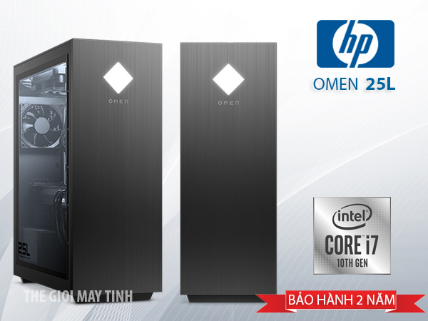 Máy tính HP OMEN 25L GAMING DESKTOP giá rẻ ở Hà nội