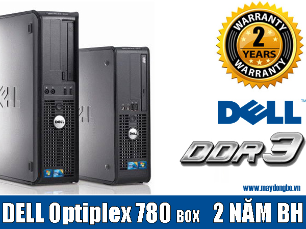 Máy đồng bộ DELL Hàng hộp Optiplex 780 Intel Q45 nhập khẩu