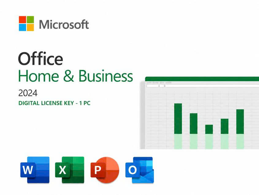 Microsoft Office Home & Business 2024 ( 1PC )